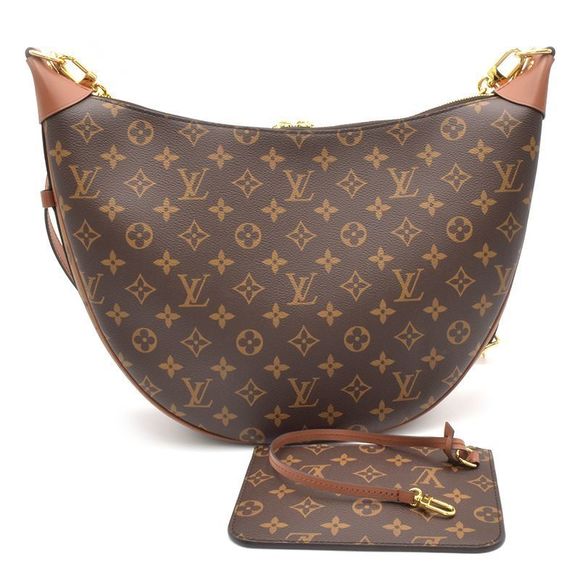 Louis Vuitton Loop Hobo Monogram Reverse Shoulder Bag Brown - Picture 3 of 7